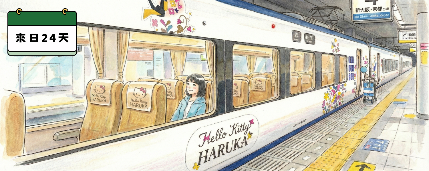 🛫 解鎖Haruka票與天王寺半日行｜來日第24天