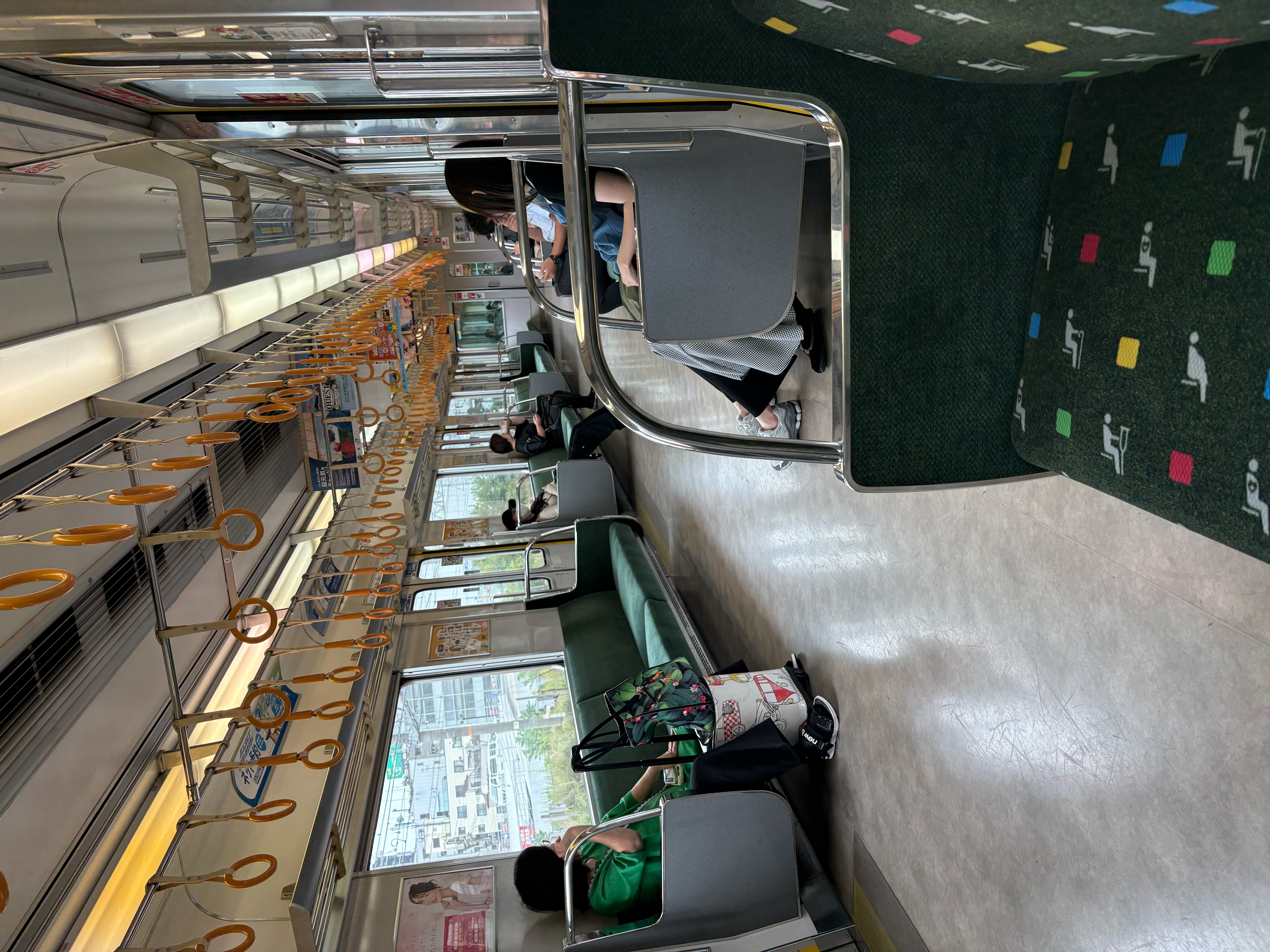 in the train