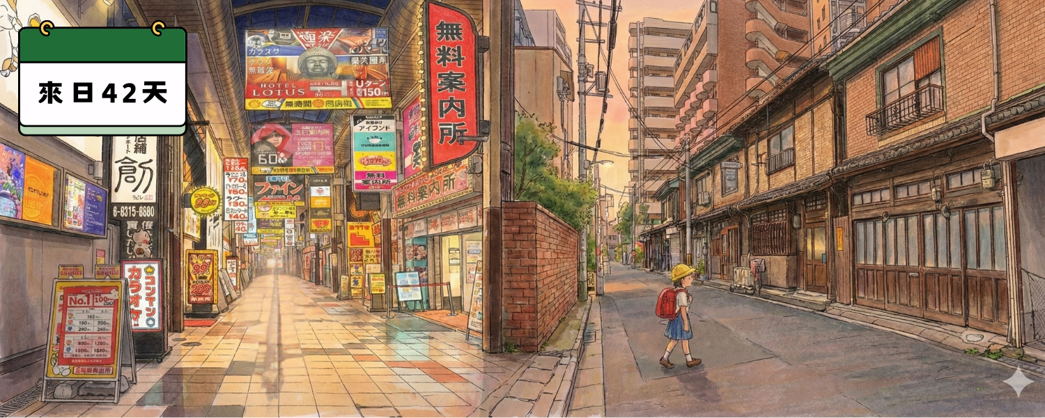 🚶 中崎町散步 × 日本小學生放學文化觀察｜來日第42天