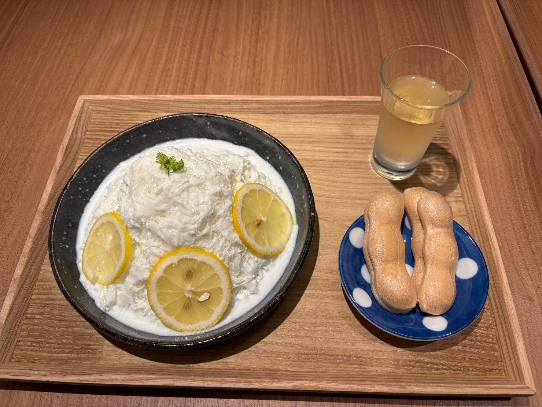 lemon cheese ice